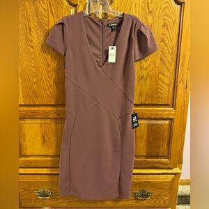 Express mauve business / formal dress